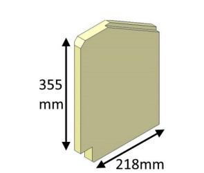 JMES04018 HUNTER Herald Left Hand Side Brick  |  Allure 4